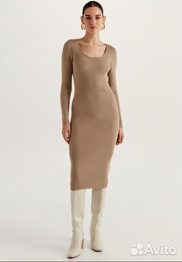 Платье трикотажное