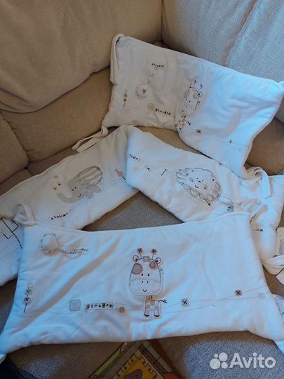 Бортики в детскую кроватку