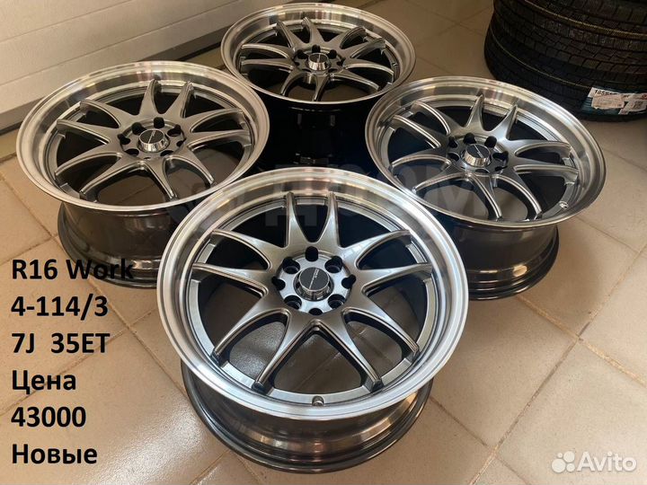 Литые Диски R16 4-114/3 Новые Отличное качество Вы