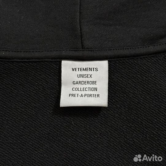 Vetements hardcore couture толстовка худи оригинал