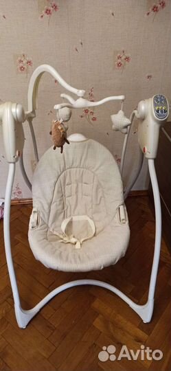Детские электронные качели для новорожденных