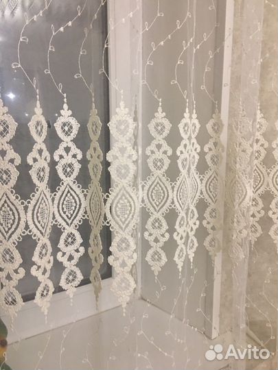 Комплект шторы и тюль