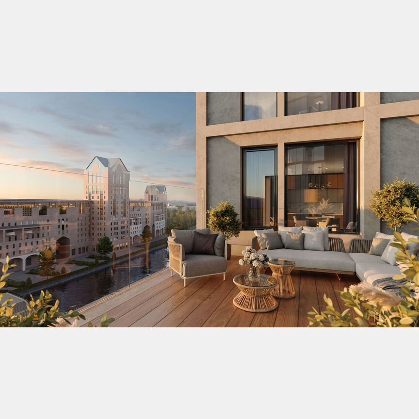 3-к. квартира, 136,4 м², 6/8 эт.