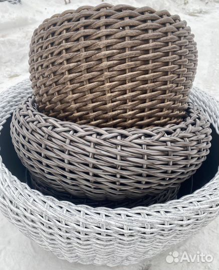 Корзина- юбка для новогодней ёлки