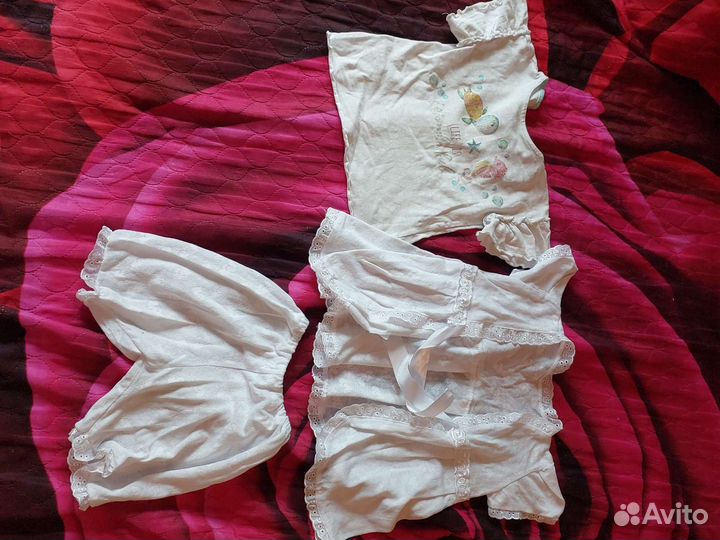 Вещи пакетом на девочку