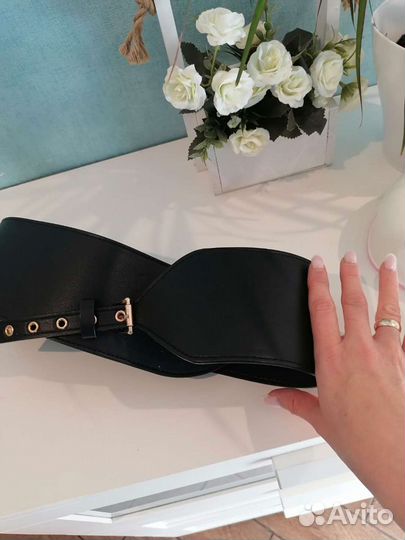 Ремень женский широкий