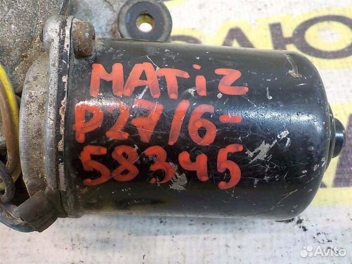 Моторчик стеклоочистителя передний Daewoo Matiz 1