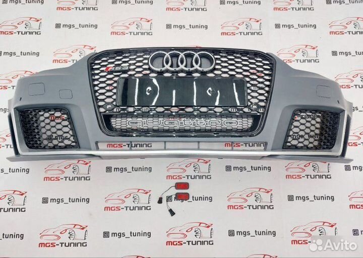 Бампер RS3 Audi A3 8v Седан 12-16 Ауди А3 рс3 8В