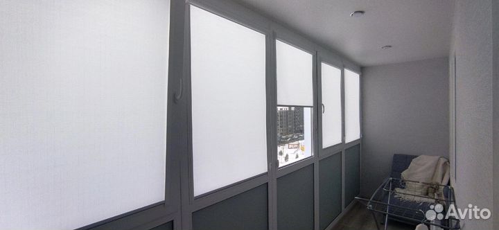 Жалюзи рулонные и день ночь шторы