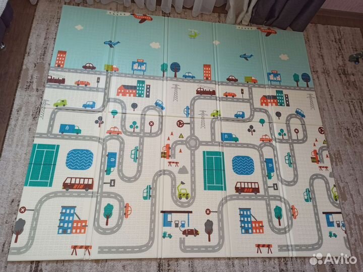 Коврик для ползания складной 180*200