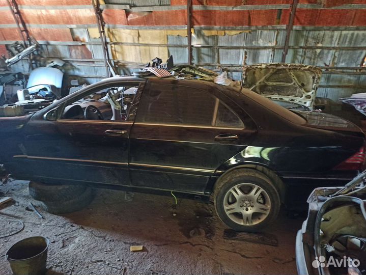 Разбор Mercedes W220 рестайлинг S500 L 5л 4matic