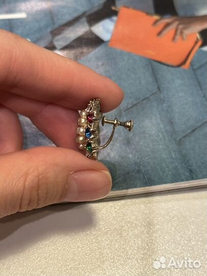 Комплект колье и серьги винтаж