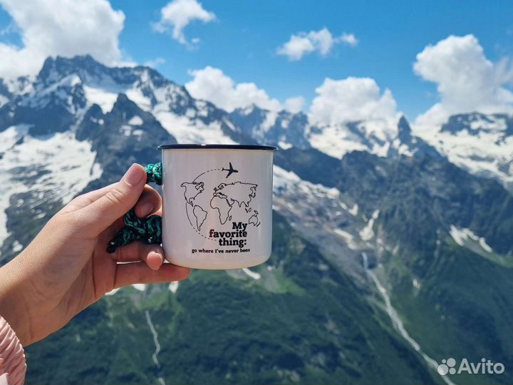 Эмалированная кружка