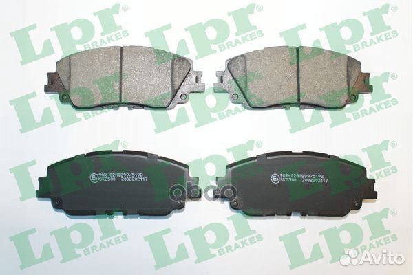 Колодки тормозные toyota camry V70/ RAV4 V 18