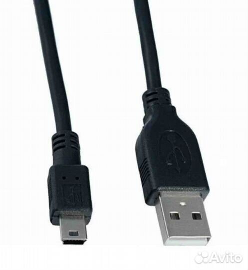 Кабель USB - Mini USB 5 метров новый