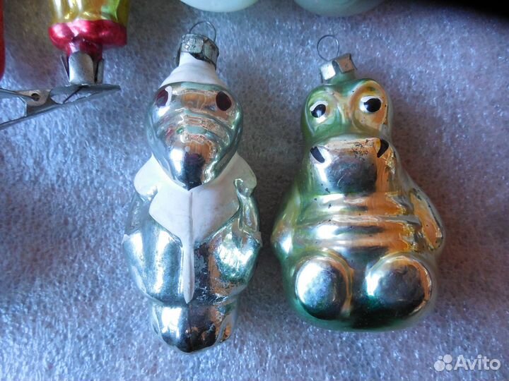 Елочные игрушки СССР