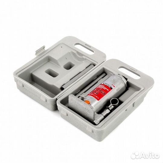 Домкрат гидравлический бутылочный, 6 т, h подъема