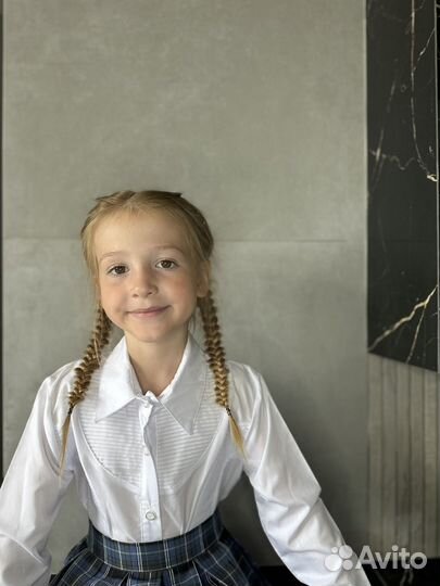 Школьная блузка для девочки