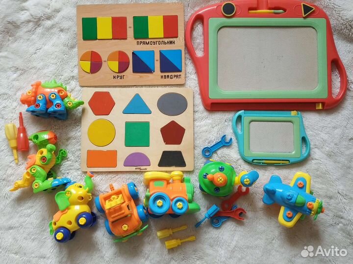 Детские конструкторы, сортеры