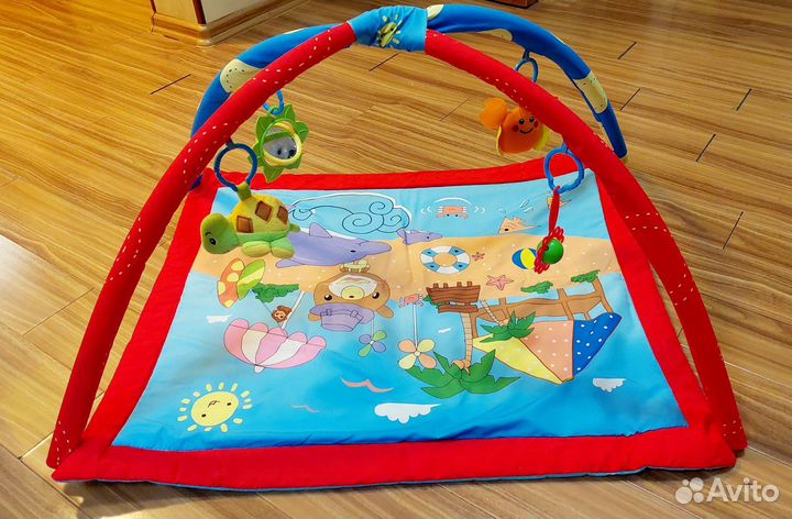 Детский развивающий игровой коврик