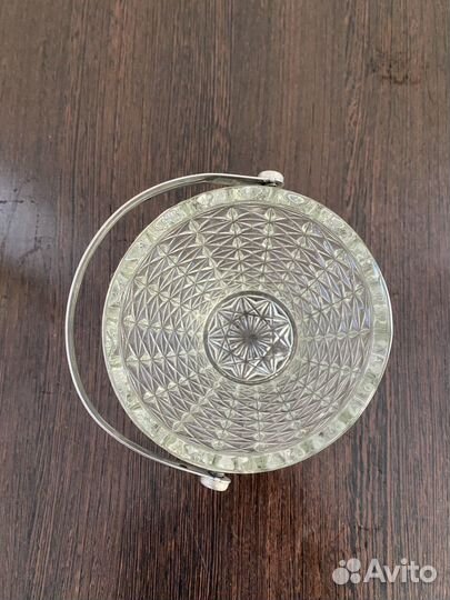 Конфетница хрусталь