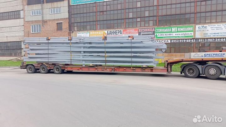 Аренда трала Негабаритные перевозки Услуги трала