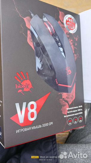 Мышка компьютерная А4 tech v8