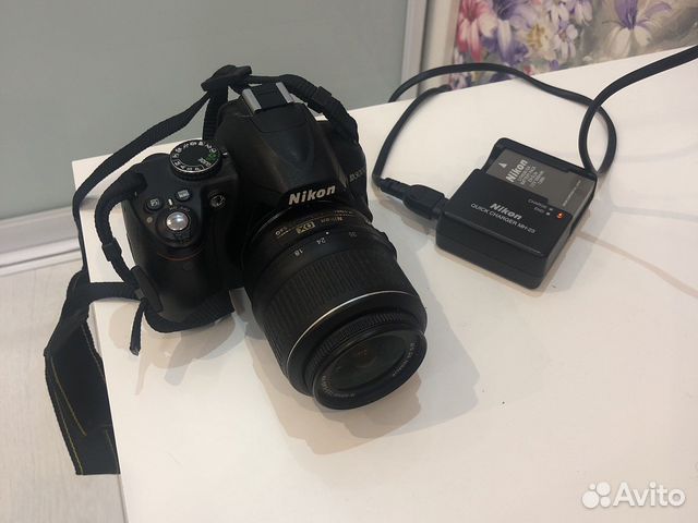 Зеркальный фотоаппарат nikon d3000