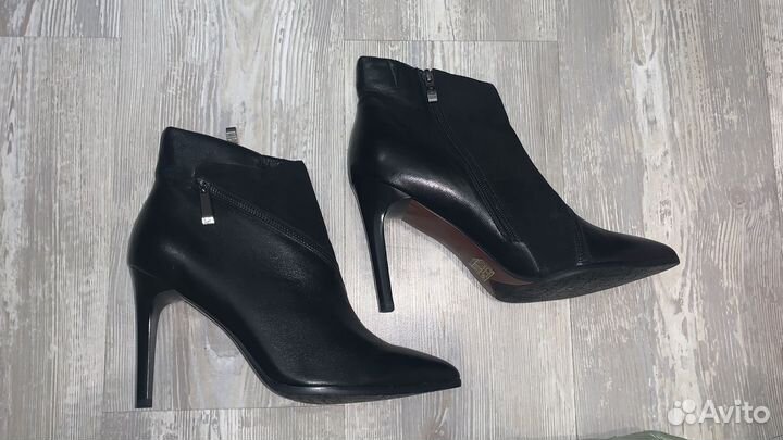 Ботильоны кожаные Италия