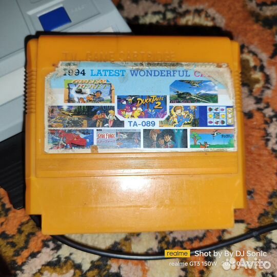 Два картридж Денди + плата подарок