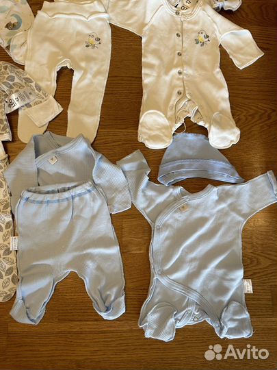 Одежда для недоношенных детей пакетом 42см размер