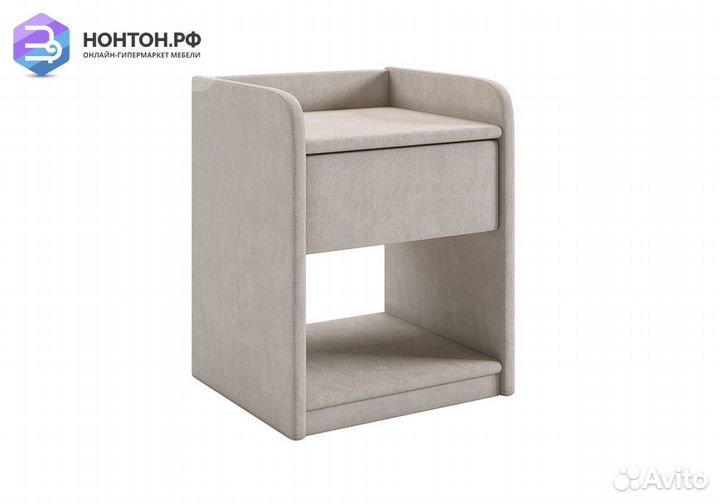 Тумба прикроватная Аманда 2 галька