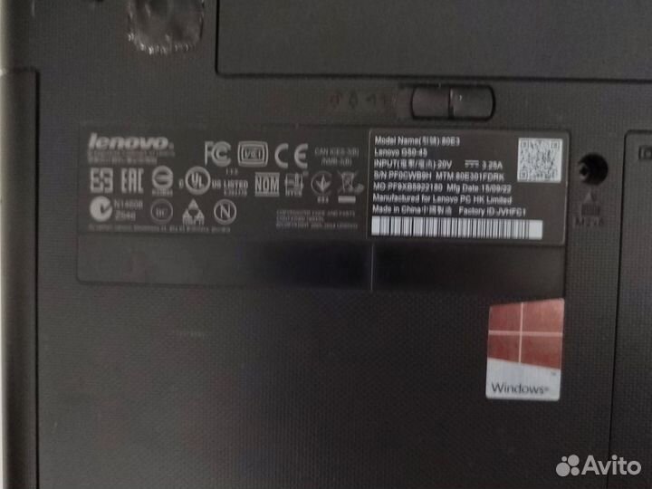 Ноутбук lenovo на запчасти