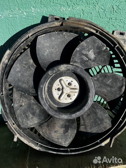 Крыльчатка вентилятора кондиционера с корпусом