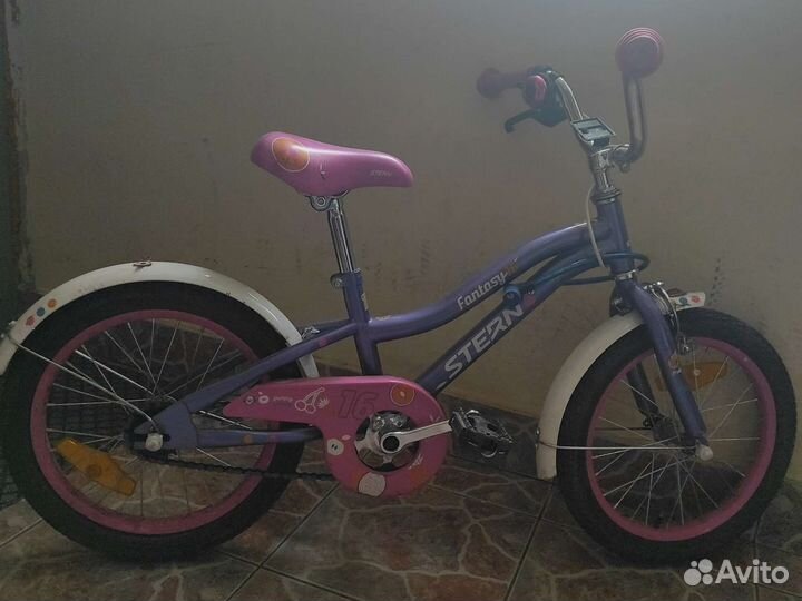 Детский велосипед для девочки 16