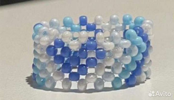 Кольцо из бисера