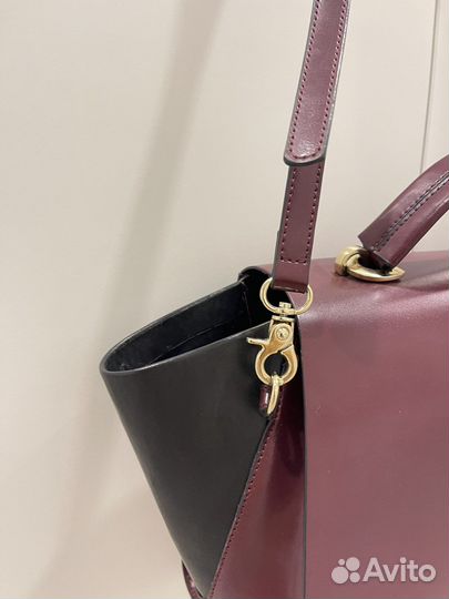 Сумка mascotte натуральная кожа