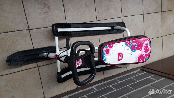 Детские санки снегоход