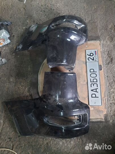 Задний бампер mitsubishi outlander XL