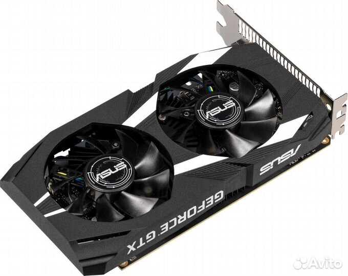 NVidia GeForce GTX1650 asus PCI-E 4096Mb (dual-GTX