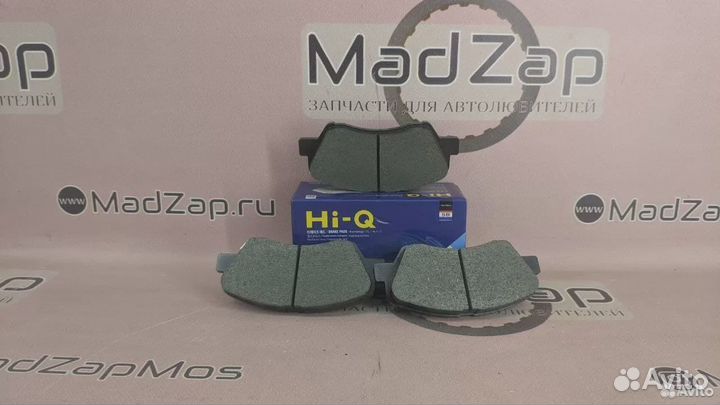 Передние колодки на solaris