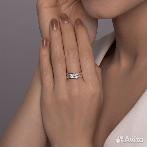 Кольцо sokolov из золота, 110265, р.16,5