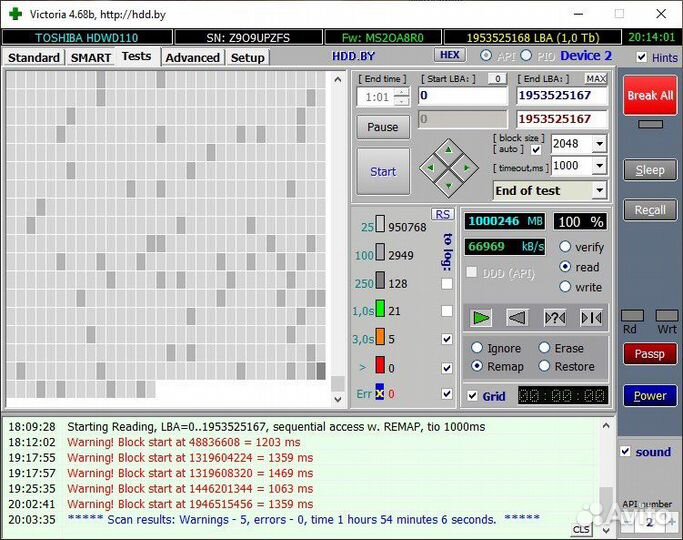 Жесткий диск hdd 1tb tosiba