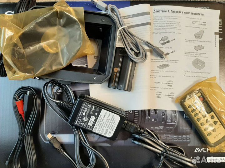 Видеокамера sony HDR-AX2000E