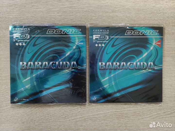 Donic baracuda. Накладки для н/тенниса