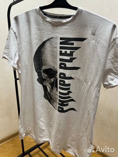 Белая футболка Philipp Plein oversize