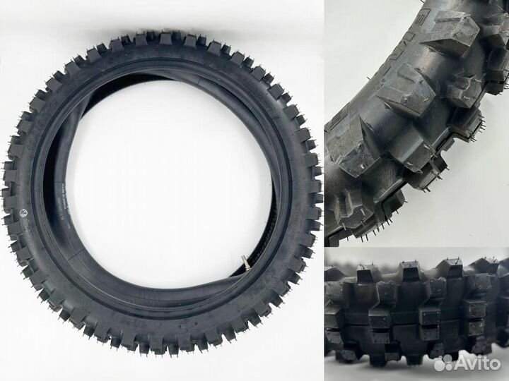 Задняя шина kenda 100/90-19 с камерой (LX6)