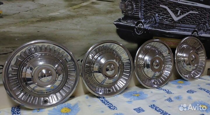 Колпаки раннего типа для автомобиля газ-13 