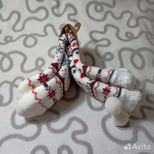 Носки теплые (новые)