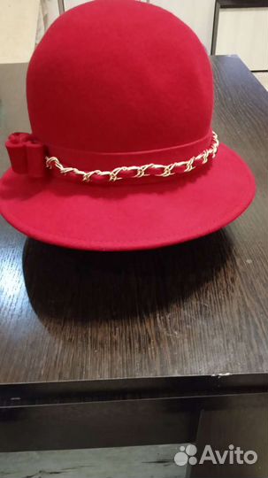 Шляпа фетровая женская